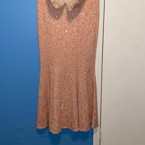 Rose Pink Prom Dress